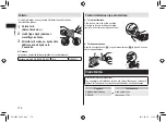 Preview for 178 page of Panasonic ER-SB40 Operating Instructions Manual