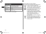 Preview for 180 page of Panasonic ER-SB40 Operating Instructions Manual