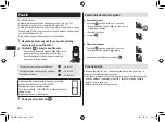 Preview for 206 page of Panasonic ER-SB40 Operating Instructions Manual