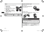 Preview for 210 page of Panasonic ER-SB40 Operating Instructions Manual