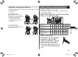 Preview for 223 page of Panasonic ER-SB40 Operating Instructions Manual