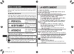 Preview for 250 page of Panasonic ER-SB40 Operating Instructions Manual