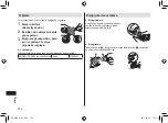 Preview for 276 page of Panasonic ER-SB40 Operating Instructions Manual