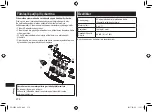 Preview for 278 page of Panasonic ER-SB40 Operating Instructions Manual