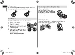 Preview for 14 page of Panasonic ER-SB60 Operating Instructions Manual