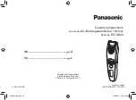 Preview for 48 page of Panasonic ER-SB60 Operating Instructions Manual