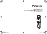 Panasonic ER-SB60 Operating Instructions preview