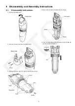 Предварительный просмотр 5 страницы Panasonic ER-SB60 Service Manual