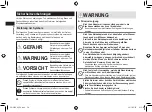 Предварительный просмотр 24 страницы Panasonic ER-SC40 Operating Instructions Manual