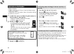 Preview for 48 page of Panasonic ER-SC40 Operating Instructions Manual