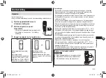 Предварительный просмотр 83 страницы Panasonic ER-SC40 Operating Instructions Manual