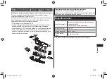 Preview for 109 page of Panasonic ER-SC40 Operating Instructions Manual