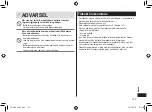 Preview for 153 page of Panasonic ER-SC40 Operating Instructions Manual