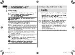 Предварительный просмотр 170 страницы Panasonic ER-SC40 Operating Instructions Manual