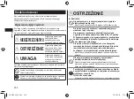 Предварительный просмотр 204 страницы Panasonic ER-SC40 Operating Instructions Manual