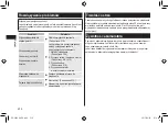 Preview for 216 page of Panasonic ER-SC40 Operating Instructions Manual