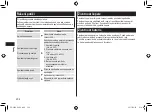 Preview for 234 page of Panasonic ER-SC40 Operating Instructions Manual