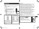 Предварительный просмотр 263 страницы Panasonic ER-SC40 Operating Instructions Manual