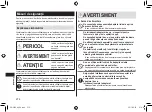 Preview for 276 page of Panasonic ER-SC40 Operating Instructions Manual