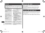 Preview for 288 page of Panasonic ER-SC40 Operating Instructions Manual