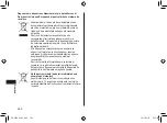 Предварительный просмотр 290 страницы Panasonic ER-SC40 Operating Instructions Manual