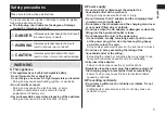 Preview for 4 page of Panasonic ER-SP20 Operating Instructions Manual