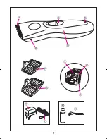 Предварительный просмотр 2 страницы Panasonic ER131 Operating Instructions Manual