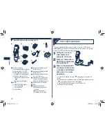 Preview for 18 page of Panasonic ER1610 Operating Instructions Manual