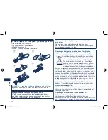 Preview for 36 page of Panasonic ER1610 Operating Instructions Manual