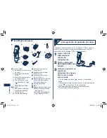 Preview for 38 page of Panasonic ER1610 Operating Instructions Manual