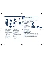 Preview for 73 page of Panasonic ER1610 Operating Instructions Manual