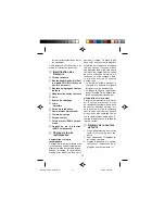 Предварительный просмотр 19 страницы Panasonic ER214/216 Operating Instructions Manual