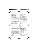 Предварительный просмотр 30 страницы Panasonic ER214/216 Operating Instructions Manual