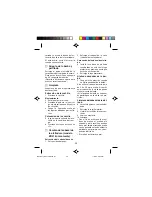 Предварительный просмотр 35 страницы Panasonic ER214/216 Operating Instructions Manual