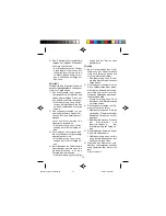 Preview for 12 page of Panasonic ER214 Operating Instructions Manual