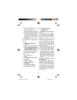 Preview for 13 page of Panasonic ER214 Operating Instructions Manual