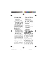 Preview for 15 page of Panasonic ER214 Operating Instructions Manual