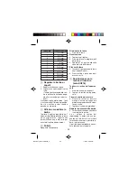 Preview for 25 page of Panasonic ER214 Operating Instructions Manual