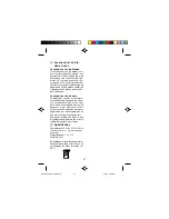 Preview for 31 page of Panasonic ER214 Operating Instructions Manual