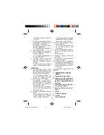 Preview for 33 page of Panasonic ER214 Operating Instructions Manual