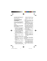 Preview for 37 page of Panasonic ER214 Operating Instructions Manual