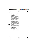 Preview for 41 page of Panasonic ER214 Operating Instructions Manual