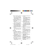 Preview for 43 page of Panasonic ER214 Operating Instructions Manual