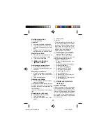 Preview for 55 page of Panasonic ER214 Operating Instructions Manual