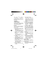 Preview for 57 page of Panasonic ER214 Operating Instructions Manual