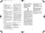 Preview for 6 page of Panasonic ER217 Operating Instructions Manual