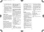 Preview for 33 page of Panasonic ER217 Operating Instructions Manual