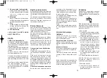 Preview for 38 page of Panasonic ER217 Operating Instructions Manual