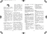 Preview for 62 page of Panasonic ER217 Operating Instructions Manual