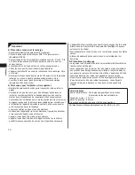 Предварительный просмотр 14 страницы Panasonic ER2171 Operating Instructions Manual